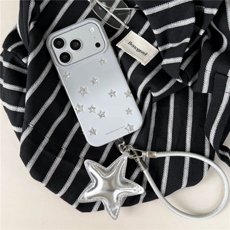 Điện thoại 17 Pro max Stars họa tiết Chất liệu TPU xử lý IMD