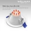 Đèn LED Âm Trần Downlight 3 Màu 7W 10W 15W WELLMAX, Đổi Màu Đèn Trần Phòng Chống Ẩm IP54 100-240V