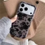 Điện thoại 17 Pro max Họa tiết hoa ren Chất liệu TPU Vỏ điện thoại xử lý IMD