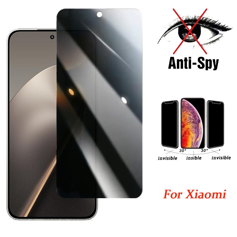 Kính Cường Lực Chống Nhìn Trộm Cho Xiaomi Mi 17 17T 15T 15 14 14T 13T 13 12 12T 11T 10T 9T 11 Lite Pro 4G 5G 2026