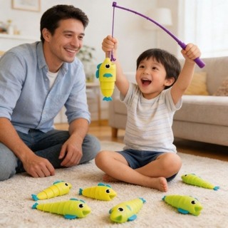 Fishing Master Trò chơi chiến đấu câu cá có thể mở rộng Tương tác giữa cha mẹ và con cái Montessori Đồ chơi giáo dục kỹ năng vận động tinh tinh cho trẻ em