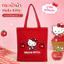 Hellokitty Apple Pie Tự Chế Túi Vải Đi Lại Thường Ngày Phù Hợp Với Dung Tích Lớn Phong Cách Cô Gái