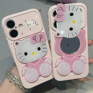 Ốp điện thoại silicon mềm hình mèo Hello Kitty dễ thương cho iPhone 17Promax 11 12 13 14 15 16 Pro Max 15Plus Vỏ điện thoại di động chống sốc cho nữ