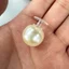 Giày Sandal Nữ DIY Quyến Rũ Bộ Hồng Organza Hoa Ngọc Trai Nút Lỗ Giày Trang Trí Phụ Kiện