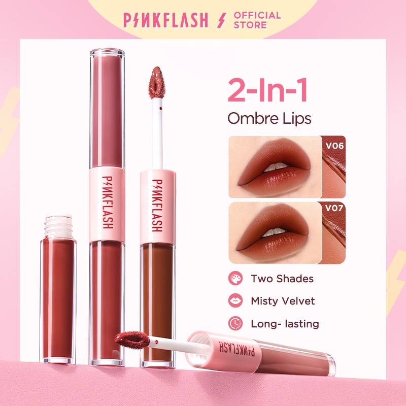Son Môi Pinkflash Dạng Lỏng 2 Trong 1 Chống Thấm Nước Lâu Trôi | BigBuy360 - bigbuy360.vn