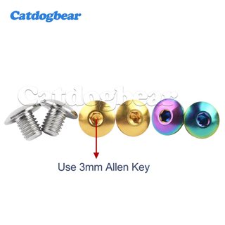Bu lông titan Catdogbear M5 được sử dụng cho xe đạp XT cho phanh thủy lực xe đạp