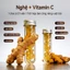 Viên nang tinh chất Vitamin C nghệ-Hiệu ứng siêu chống oxy hóa, làm sáng tông màu da Giảm màu sắc Làm săn chắc da Làm cho làn da rạng rỡ lên đến 24 giờ-21 viên