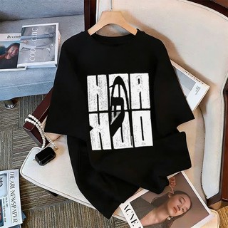 WASSUP 2026 Phong Cách Mới Nam Tay Ngắn Phong Cách Hàn Quốc Cổ Tròn Rời Vải Mềm Thiết Kế Tinh Tế In Họa Tiết