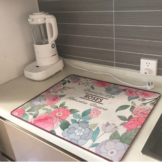 Nhà Bếp Mặt Bàn Thoát Nước Miếng Lót Diatom Bùn Thấm Hút Bộ Đồ Ăn Món Ăn Placemat Bếp Bồn Rửa Bát Chống Bỏng Bảo Quản Miếng Lót