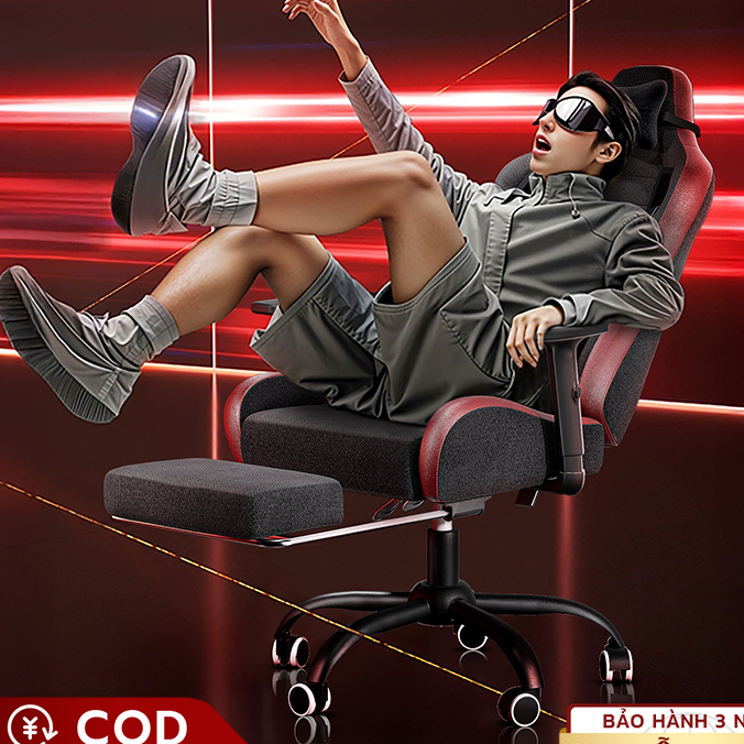 Ghế chơi game Xpanse X20 – Lưới tổ ong, chống mài mòn, thoáng khí – Đệm ghế cao su thiên nhiên có độ đàn hồi cao | Ghế tiện dụng | Ghế văn phòng xoay
