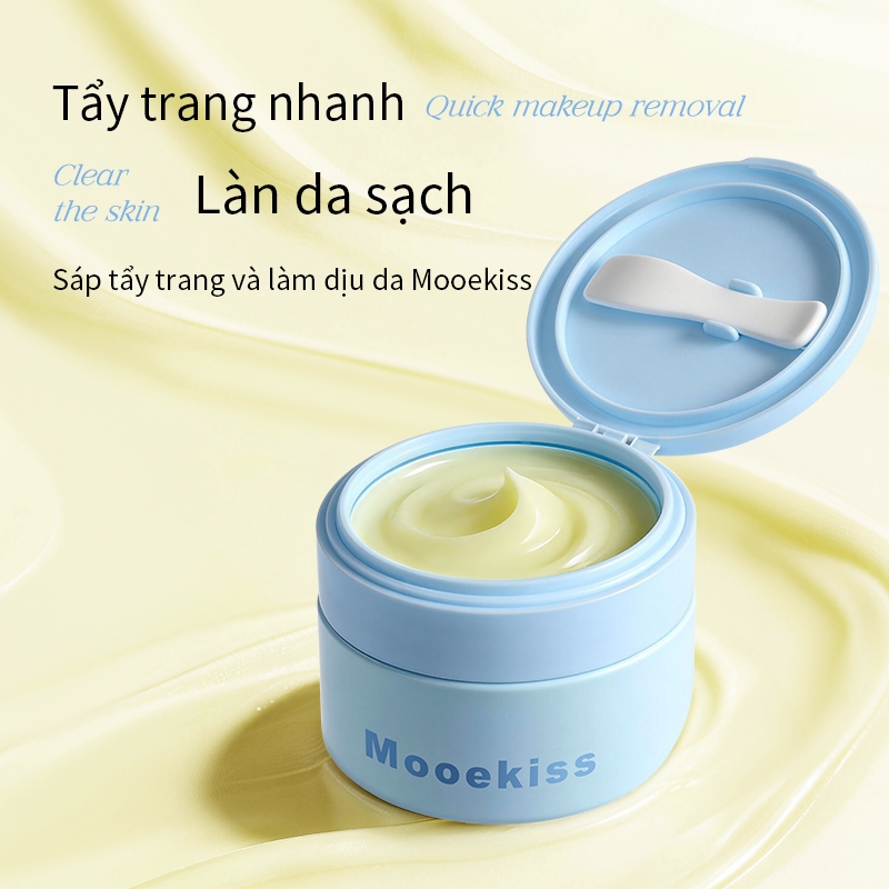 Sáp Tẩy Trang Mooekiss 100g, Làm Sạch Dịu Nhẹ, Loại Bỏ Makeup, Phù Hợp Da Nhạy Cảm
