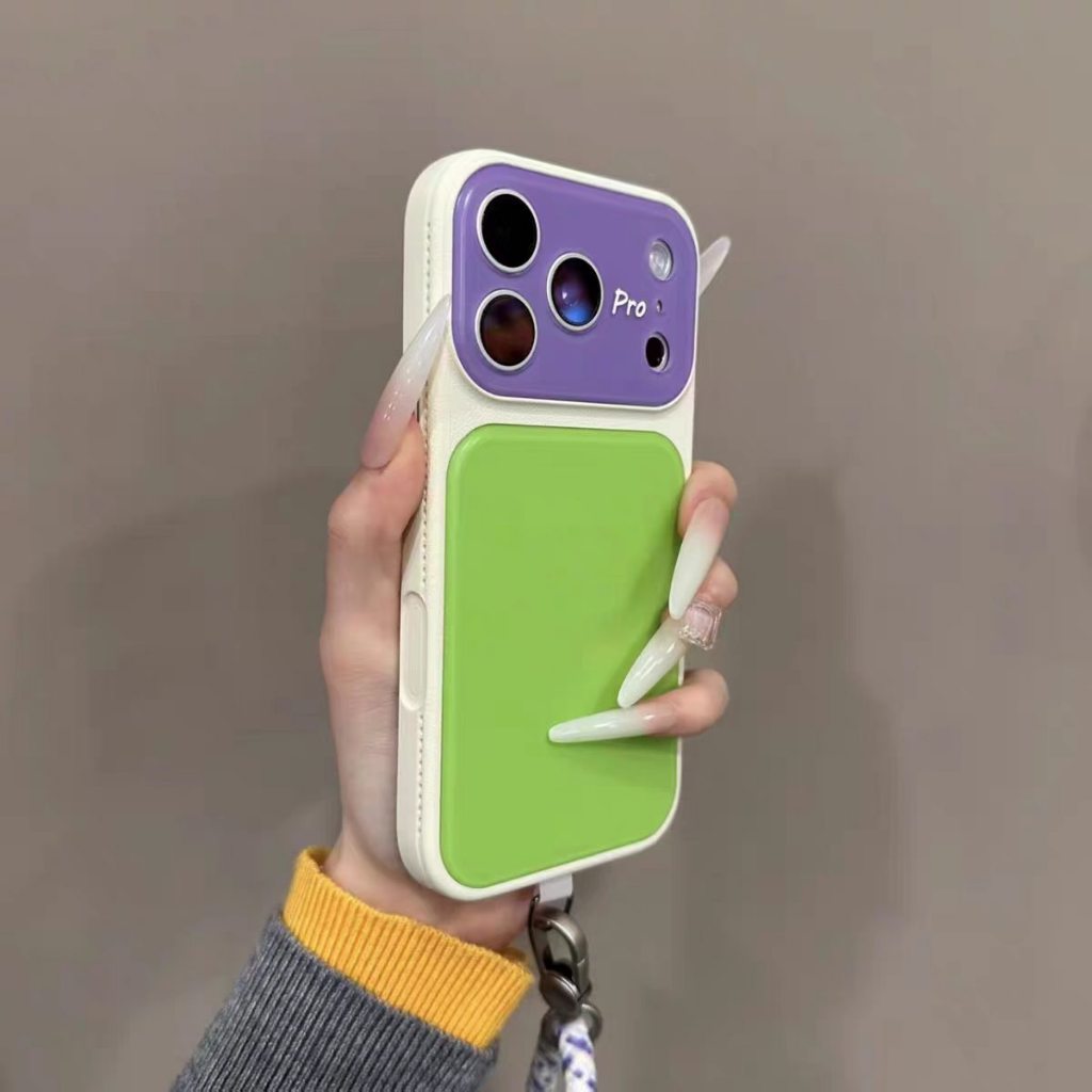Ốp Lưng Cứng Khối Màu Tươi Mùa Hè Tương Thích Cho iPhone 13 Pro Max 14 Pro Max 15 Pro Max 16 Pro Max 17 Pro Max Cover