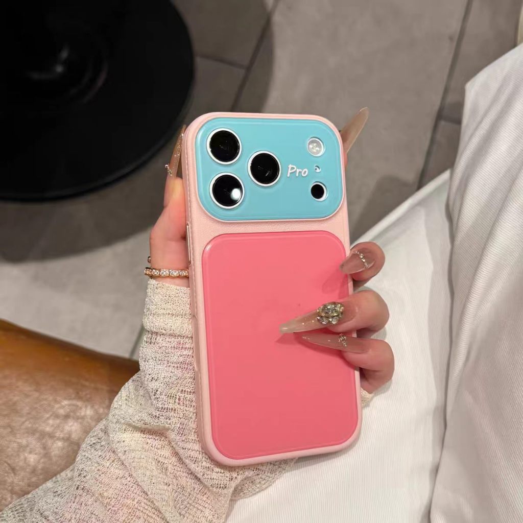 Ốp Lưng Cứng Khối Màu Tươi Mùa Hè Tương Thích Cho iPhone 13 Pro Max 14 Pro Max 15 Pro Max 16 Pro Max 17 Pro Max Cover