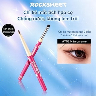 Bút Gel kẻ mắt R ROCKSWEET Bút Gel siêu mịn chống thấm nước chống mồ hôi không nhòe giữ lâu trôi, thân thiện với người mới bắt đầu, dễ tạo mọi hình mắt