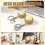 ECILY Dễ Thương Buns Hình Ép Móc Khóa Giảm Căng Thẳng Fidget Đồ Chơi Mô Phỏng Thực Phẩm Dễ Thương bao clicker Móc Khóa Bun Bột Đồ Chơi Cho Trẻ Em Quà Tặng