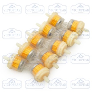 Universal 10 pcs Fuel Filter For Lawn Mower Motorcycle 4-stroke Engine