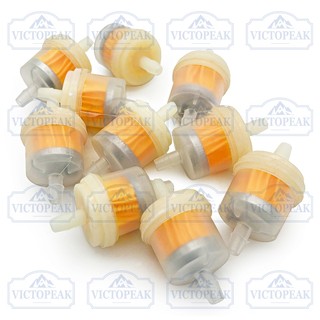 Universal 10 pcs Fuel Filter For Lawn Mower Motorcycle 4-stroke Engine