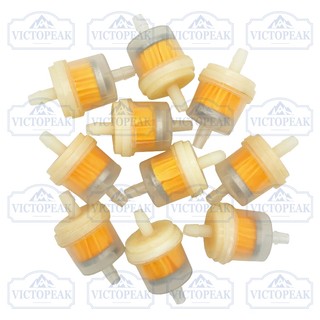 Universal 10 pcs Fuel Filter For Lawn Mower Motorcycle 4-stroke Engine