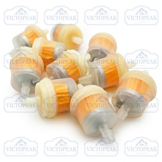 Universal 10 pcs Fuel Filter For Lawn Mower Motorcycle 4-stroke Engine