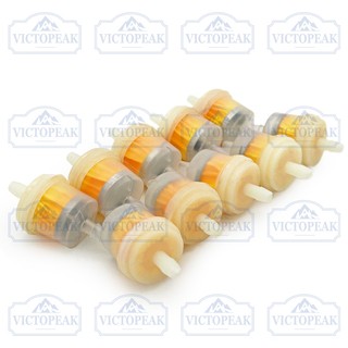 Universal 10 pcs Fuel Filter For Lawn Mower Motorcycle 4-stroke Engine