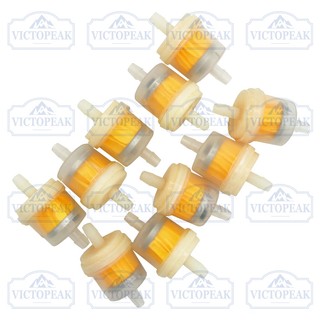 Universal 10 pcs Fuel Filter For Lawn Mower Motorcycle 4-stroke Engine