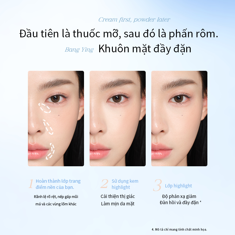 [LIVE Combo 2] Combo 2 Bảng Tạo Khối Mooekiss 2 Màu Highlight Stick, Tạo Khối 3D, Làm Sáng Da, Dễ Tán