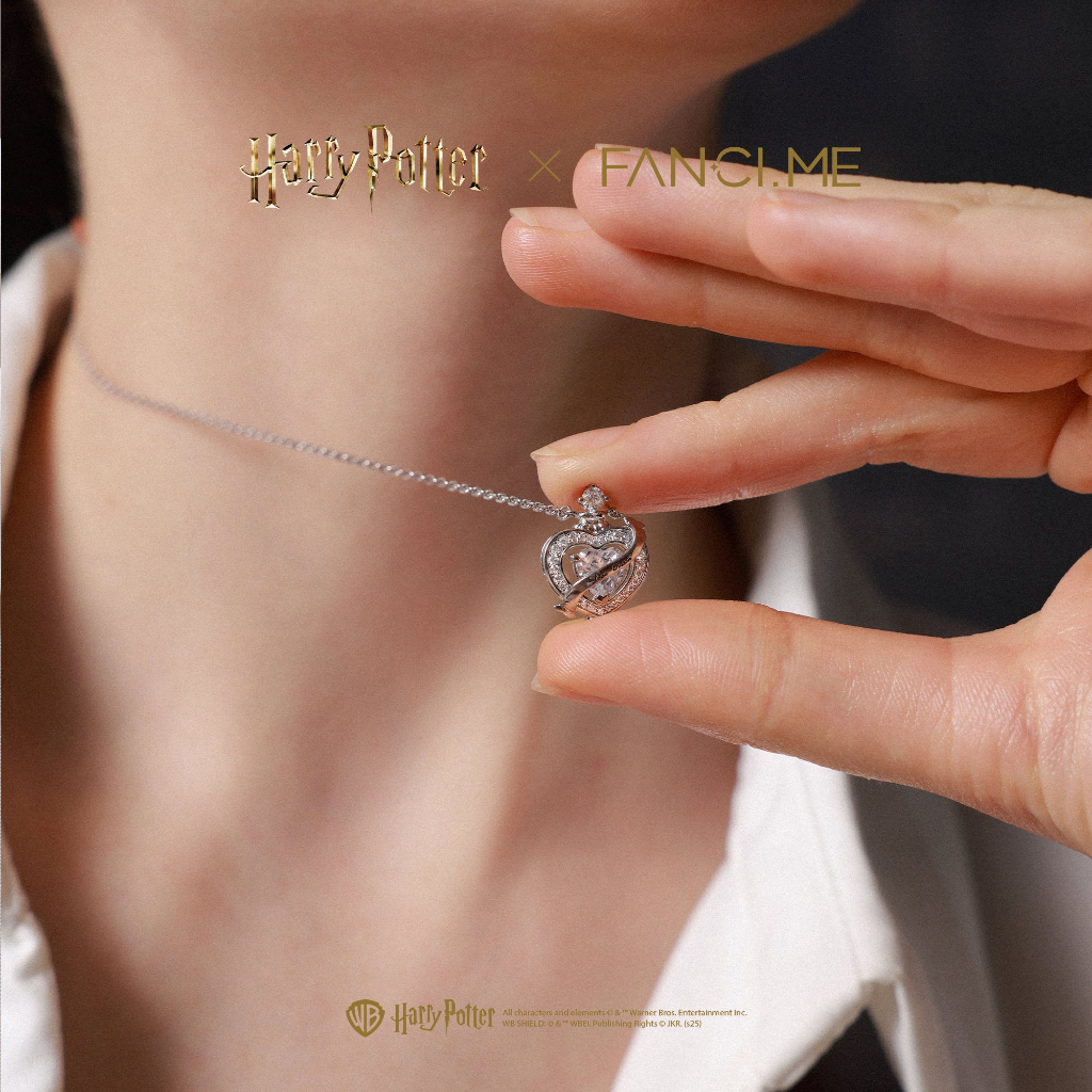 FANCIME x Harry Potter Tình Yêu Potion Vòng Cổ Bạc Sterling Lãng Mạn Phù Thủy Ý Nghĩa Món Quà Trang Sức Cho Cô ấy / Potterhead