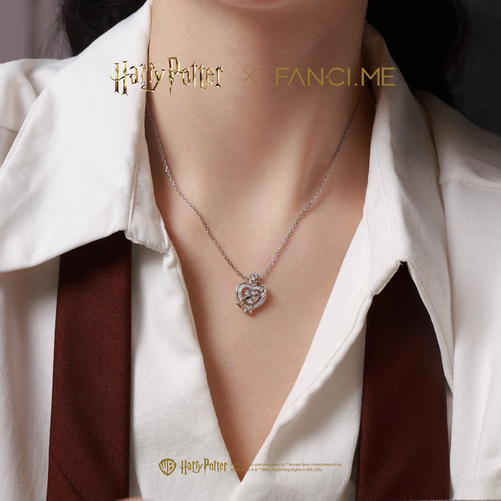 FANCIME x Harry Potter Tình Yêu Potion Vòng Cổ Bạc Sterling Lãng Mạn Phù Thủy Ý Nghĩa Món Quà Trang Sức Cho Cô ấy / Potterhead