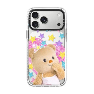 Dành Cho iPhone 17 16 15 14 13 Pro Max Plus Cherry ButterBear Heart Start Acrylic Hard PC Back Cover
