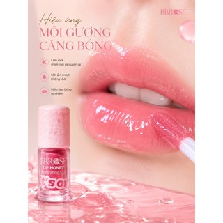 BBROSE Gương bóng nước phong cách Hàn Quốc Lip Glaze Kem dưỡng ẩm giữ màu chống dính