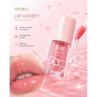BBROSE Gương bóng nước phong cách Hàn Quốc Lip Glaze Kem dưỡng ẩm giữ màu chống dính