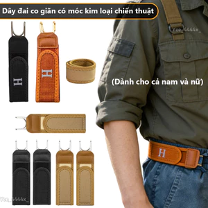 Thắt lưng co giãn không khóa tiện lợi cho quần jean - Phù hợp mọi hoạt động hàng ngày