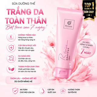 Sữa dưỡng toàn thân hương thơm lãng mạn mới, di động, dưỡng ẩm lâu dài, phù hợp nam nữ