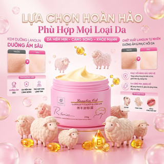 R-Series Lanolin Deep Nuôi Dưỡng Kem Mềm Mại + Làm Săn Chắc Bóng, Một Chai Để Làm Chăm Sóc Toàn Thân!