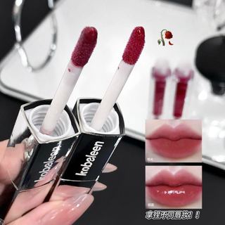 Kobeleen Dual Ended Lip Gloss Matte & Glossy 2 trong 1 Son Tint lâu trôi Thích hợp cho học sinh Mỹ phẩm NO.C710