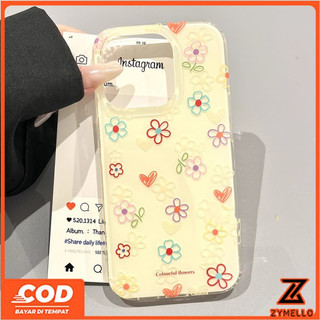 Thích hợp cho OPPO Reno15 Reno14F Reno13F Reno13 Reno12Pro Reno11 F Reno10Pro Reno8T Reno8Z Reno7Z Reno6Z Reno8 Reno5 Reno4 Điện thoại TPU hấp thụ sốc IMD hoa đầy màu sắc đẹp c