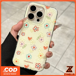 Thích hợp cho OPPO Reno15 Reno14F Reno13F Reno13 Reno12Pro Reno11 F Reno10Pro Reno8T Reno8Z Reno7Z Reno6Z Reno8 Reno5 Reno4 Điện thoại TPU hấp thụ sốc IMD hoa đầy màu sắc đẹp c