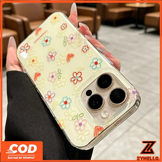 Thích hợp cho OPPO Reno15 Reno14F Reno13F Reno13 Reno12Pro Reno11 F Reno10Pro Reno8T Reno8Z Reno7Z Reno6Z Reno8 Reno5 Reno4 Điện thoại TPU hấp thụ sốc IMD hoa đầy màu sắc đẹp c