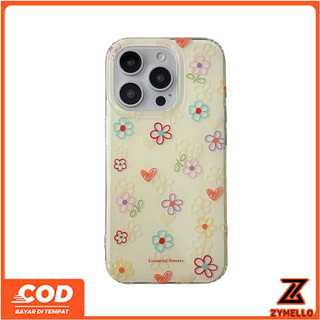 Thích hợp cho OPPO Reno15 Reno14F Reno13F Reno13 Reno12Pro Reno11 F Reno10Pro Reno8T Reno8Z Reno7Z Reno6Z Reno8 Reno5 Reno4 Điện thoại TPU hấp thụ sốc IMD hoa đầy màu sắc đẹp c
