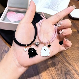 2PC Cặp Đôi Thương Hiệu Dễ Thương Bóp Vòng Tay Nữ, Chất Liệu Hợp Kim, Kích Thước Có Thể Điều Chỉnh