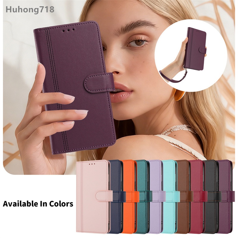 Dành Cho Infinix GT 20 30 50 Smart 4 7 Zero 20 30 40 2023 Pro 4G 5G Flip Wallet Case Da Thả Bảo Vệ Có Khe Cắm Thẻ Vỏ Silicon Mềm Dây Đeo Tay Sạc Không Dây