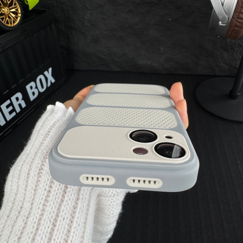 Vỏ cứng tản nhiệt có màng ống kính tương thích cho iPhone 12 pro max 13 pro max 14 pro max 15 pro max 16 pro max 17pro max
