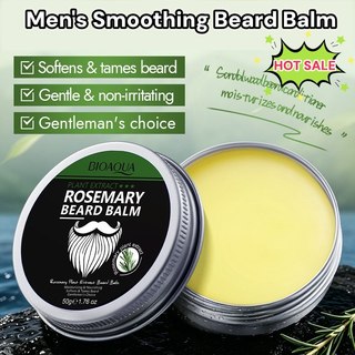 50g Chiết xuất thực vật hương thảo Râu làm mịn hàng ngày cho nam Sản phẩm chăm sóc râu