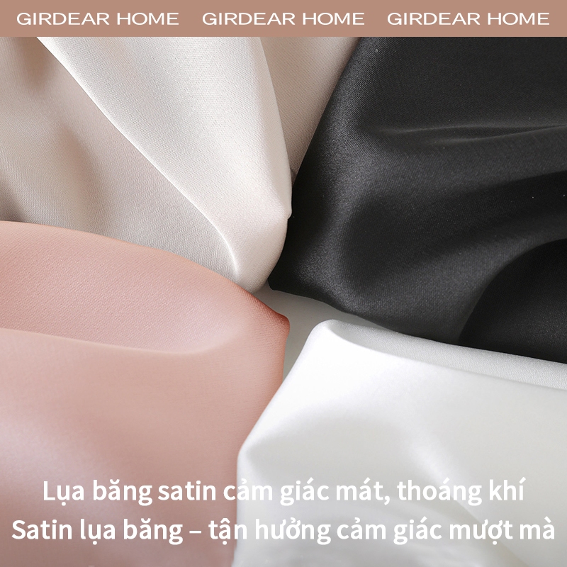Girdear Home Quần Soóc Mùa Hè Rộng Mỏng Ren Lụa Mát Chống Hở Satin Không Xắn Mặc Ở Nhà Quần Lót Short,7611AE06