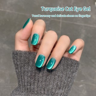 ANNIES  Keo dán sơn móng tay Turquoise 12ml Gel mắt mèo