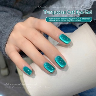 ANNIES  Keo dán sơn móng tay Turquoise 12ml Gel mắt mèo