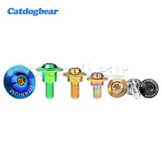 Catdogbear M6x11-15mm Titan Bolt Torx Bolt cho xe máy Dây buộc ô đầu ô ở bước bướm