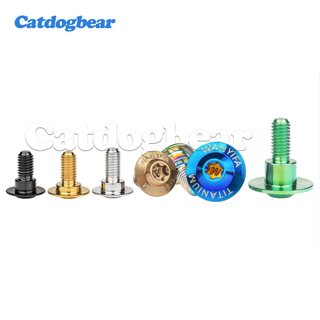 Catdogbear M6x11-15mm Titan Bolt Torx Bolt cho xe máy Dây buộc ô đầu ô ở bước bướm