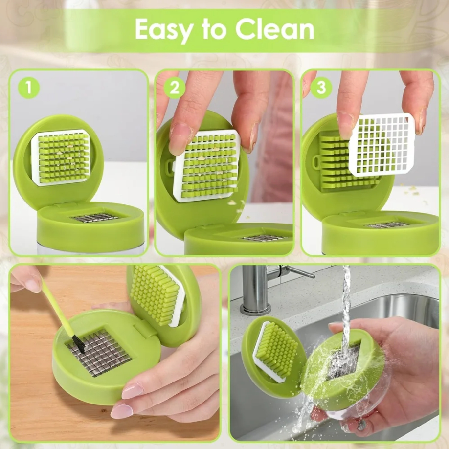 Acutuna Thép không gỉ Tỏi Báo Chí Chopper Hướng Dẫn Sử Dụng Máy Xay Tỏi Máy Nghiền Tỏi Phụ Kiện Nhà Bếp Cho Bữa Ăn Chuẩn Bị