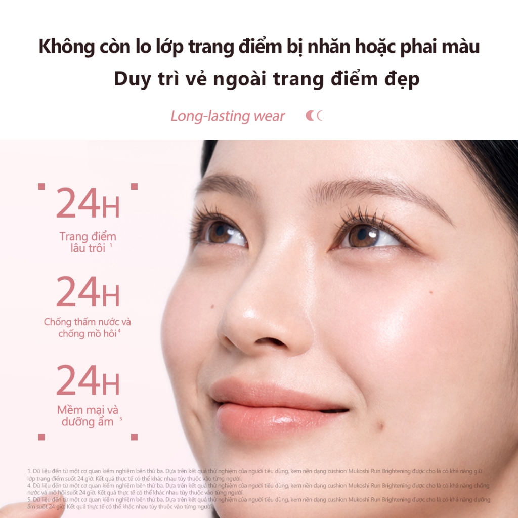 Cushion Mooekiss Che Khuyết Điểm, Mịn Lì Lâu Trôi, Không Mốc, Kiềm Dầu, Phù Hợp Mọi Loại Da